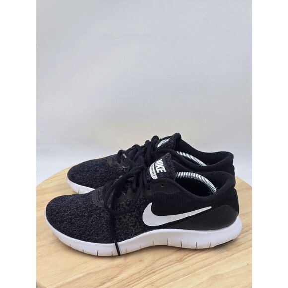 Nike Flex Contact Womens 8 Shoes Black Athletic Running Sneakers 908995-001 - Picture 2 of 8